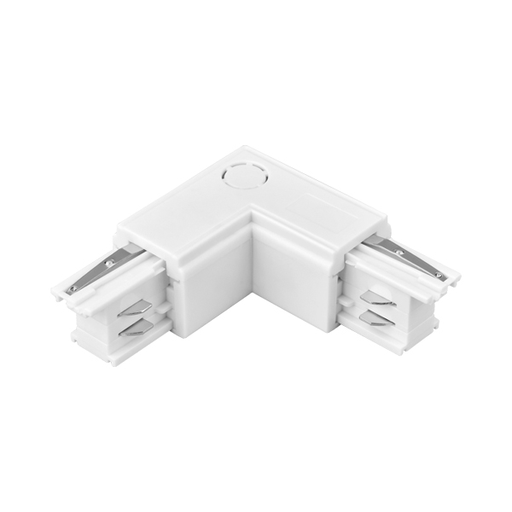 [BRYBY40-00330] 101883-BRY-L-4WRS-WHT-TRACK RAIL CONNECTOR