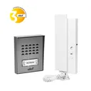 140560 - 2-wire doorphone, surface mounted, SAGITTA surface mounting; name backlight; additional button - gate control function; intercom function