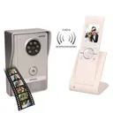 140582 - SEMIS MEMO 2,4˝ single family wireless video doorphone Handset with LCD screen, open area range: up to 260m, alarm signal in case of camera's removal attempt