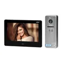 140587 - FELIS MEMO videodoorphone, black does not require any uniphone; includes a multicolour, flat 7" LCD touch screen, wide-angle video-camera, user-friendly OSD menu and built-in SD and DVR card slots.