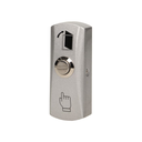 143146 - Exit button, surface mounted Solid, aluminum casing, enables the opening of a door equipped with electric strike