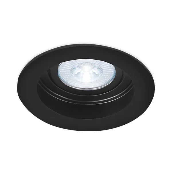 103012 - BETA A ROUND BLACK IP20 SPOTLIGHT FIXTUREBRY