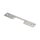 143174 - Faceplate short, two-sided applied for mounting on clinker, metal or wood pillar, etc.; easy installation of electric locks; made of aluminum and zinc alloy (stainless steel)