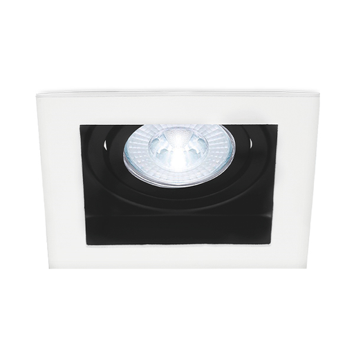 [BRYBH03-05020] 103013 - BETA A SQUARE 1D WHITE IP20 SPOTLIGHT FIXTURE-BRY