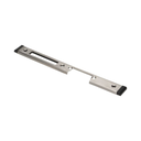 143177 - Faceplate long, left applied for mounting on clinker, metal or wood pillar, etc.; made of aluminum and zinc alloy (stainless steel)