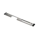 143178 - Faceplate long, right applied for mounting on clinker, metal or wood pillar, etc.; made of aluminum and zinc alloy (stainless steel)