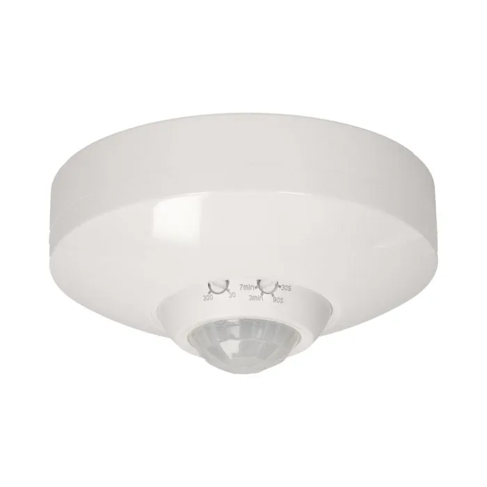 140701 - PIR motion sensor 360° protection rating: IP 20, viewing angle: 360°, collaborates with LED lighting