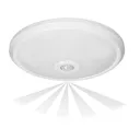 140756 - ZONDA LED 12W, ceiling light, white with motion sensor,  800lm, IP20, 4000K, milky PC