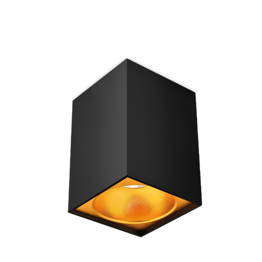[BRYBH04-00111] 103023 - BETA 9414 SQUARE BLACK GU10 IP20 SPOTLIGHT FIXTURE-BRY