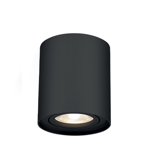 [BRYBH04-00201] 103025 - GAMA 9412 ROUND BLACK GU10 IP20 SPOTLIGHT FIXTURE-BRY