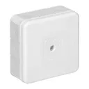 141267 - Surface-mounted junction box PRO IP55 400V 12 rubber cable entries 85x85x37mm white