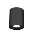 103028 - GAMA 8010 ROUND BLACK GU10 IP20 SPOTLIGHT FIXTUREBRY