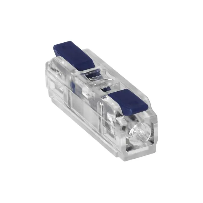 149555 - 1wire clamp splicing connector, doublesided; for any 0.754mm² wire; IEC 250V/32A; 100 pcs.