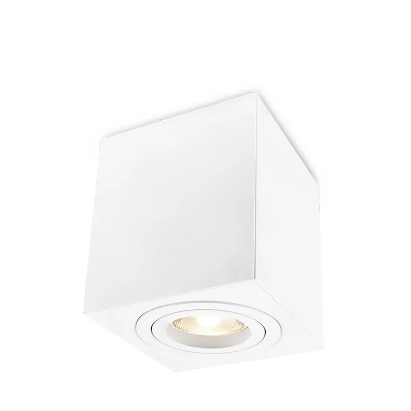 103045 - GAMA 8011 SQUARE WHITE GU10 IP20 SPOTLIGHT-BRY