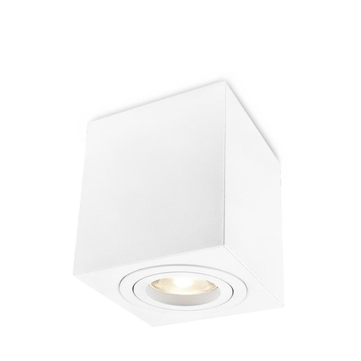 [BRYBH04-30310] 103045 - GAMA 8011 SQUARE WHITE GU10 IP20 SPOTLIGHT-BRY