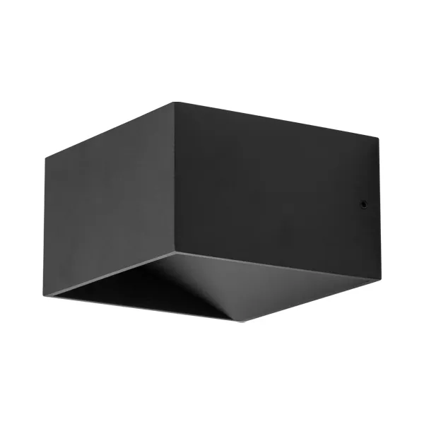 103058 - AVVA 8W SQUARE BLACK 3000K IP20 WALL LIGHTBRY