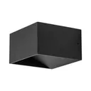 103058 - AVVA 8W SQUARE BLACK 3000K IP20 WALL LIGHTBRY