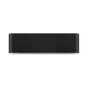 103062 - AVVA 8W 300L RECTANGLE BLACK 3000K IP20 WALL LIGHTBRY