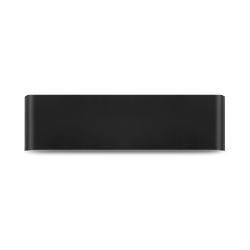[BRYBH07-03301] 103062 - AVVA 8W 300L RECTANGLE BLACK 3000K IP20 WALL LIGHT-BRY