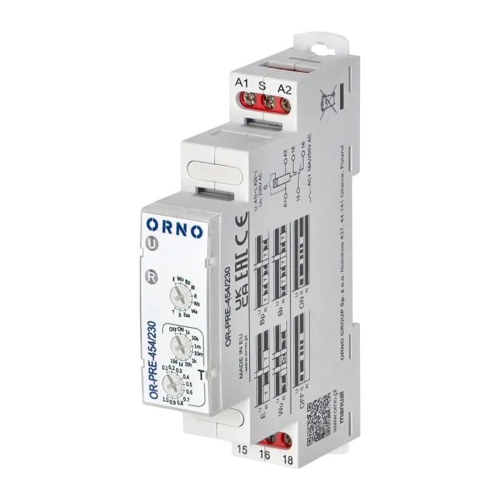 149042 - Time relay 10 functions, 230VAC