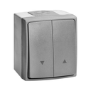 140960 - AQUATIC PRO IP55 shutter switch, grey/graphite