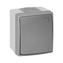 149299 - AQUATIC PRO IP 55 doorbell button with illumination, grey/graphite