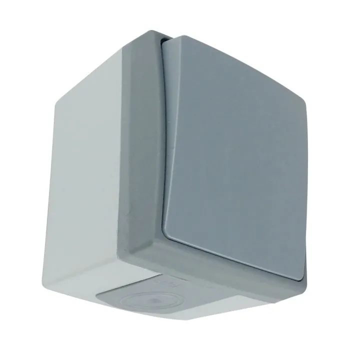140963 - AQUATIC PRO IP 55 doorbell button, grey/graphite