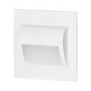 140597-DRACO LED NEW 1,5W, luminaire encastré pour escaliers, 12VDC, 30lm, 6000K, blanc, installation innovante