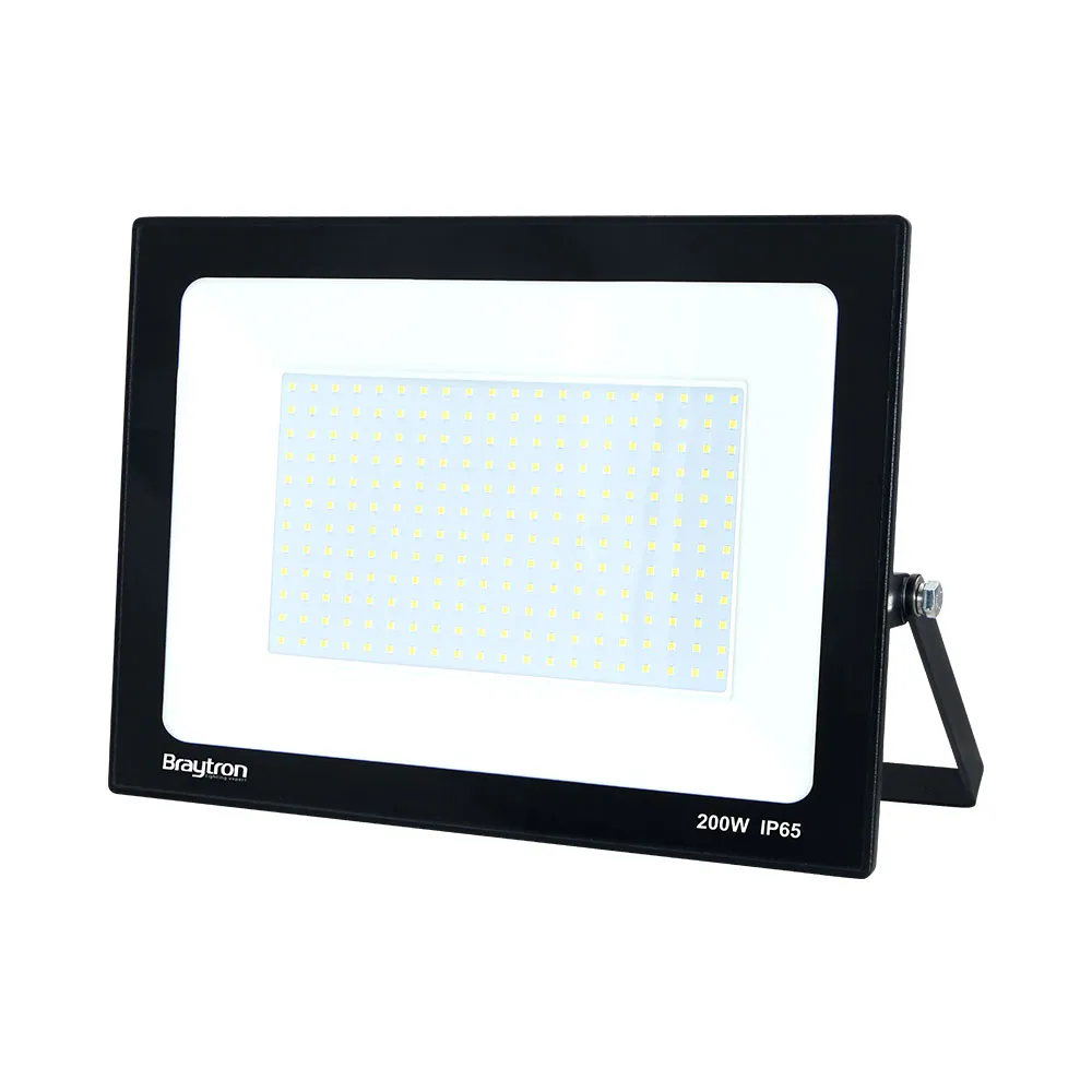 102146-FLOOD-SF-200W-BLC-6500K-IP65-LED FLOODLIGHT -BRY
