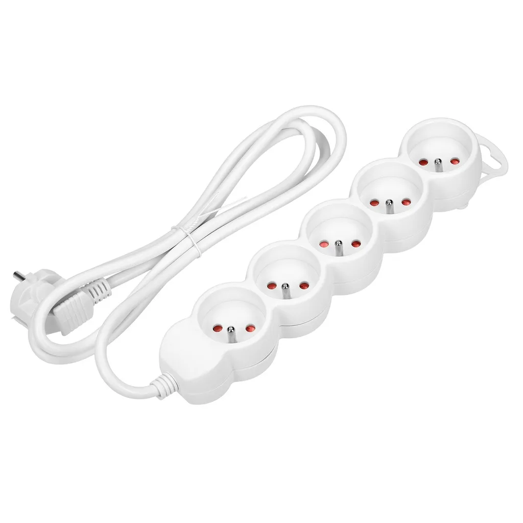 140674-Extension cord 5x 2P+E, 3m