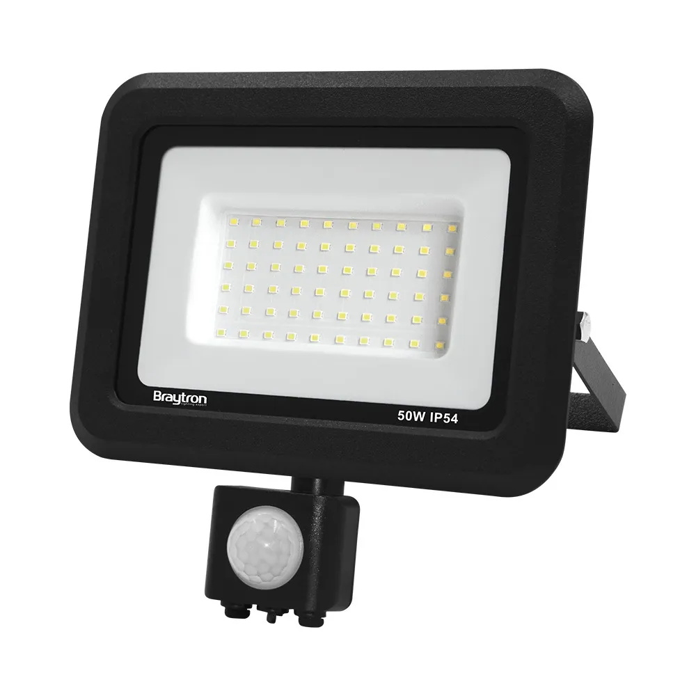 102151- 50W GREY SENSOR 6500K IP54 LED FLOODLIGHT-BRY