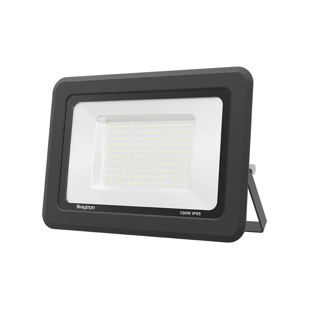 102158 -100W LED FLOODLIGHT BLACK 4000K IP65 - BRY