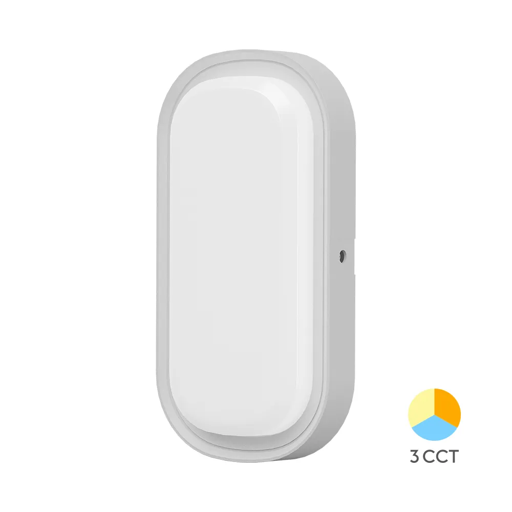 102257 - BULKHEAD 18W WHITE 3IN1 CCT IP65 LED BULKHEAD BRY