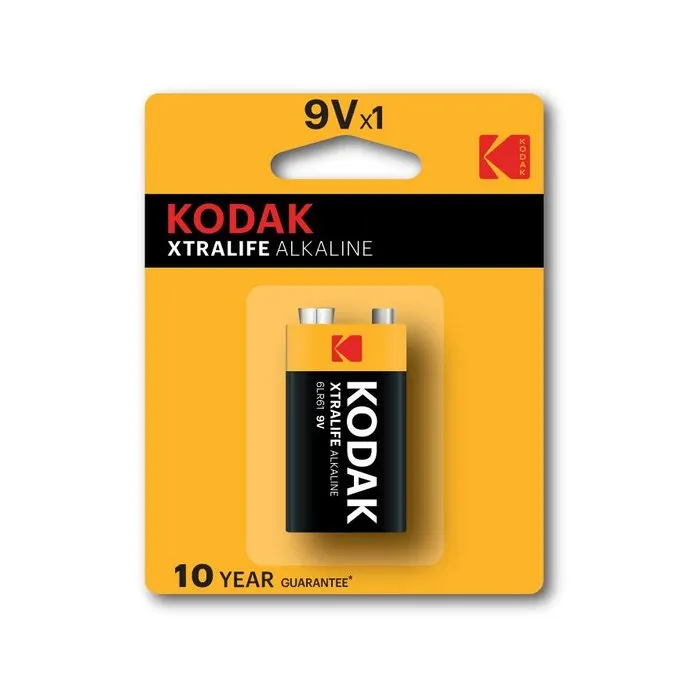 148116-BateriA Kodak XTRALIFE Alkaline K9V LR9, 1 szt.