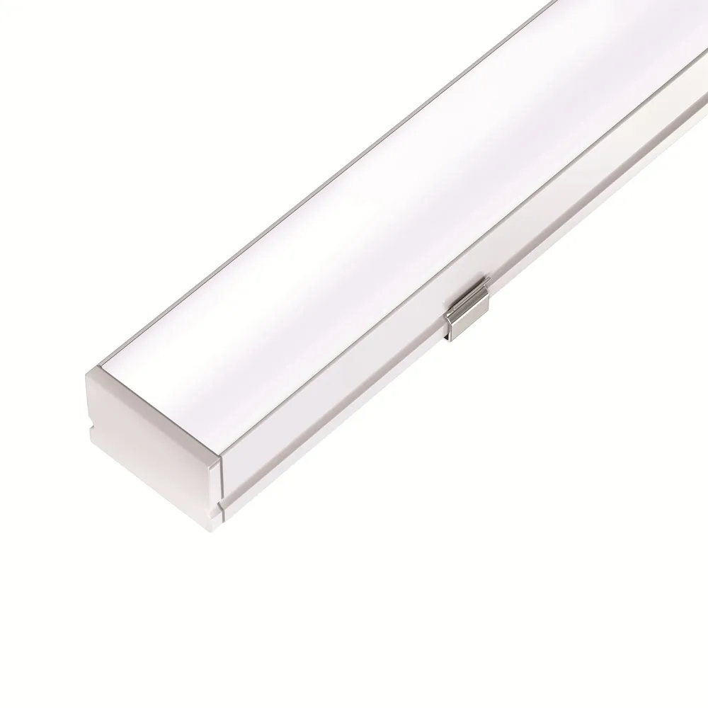 109109 - 2 meters Surface Aluminium Profile for LED Strip Multi purpose Use White - LDL 