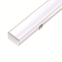 109109 - 2 meters Surface Aluminium Profile for LED Strip Multi purpose Use White - LDL 