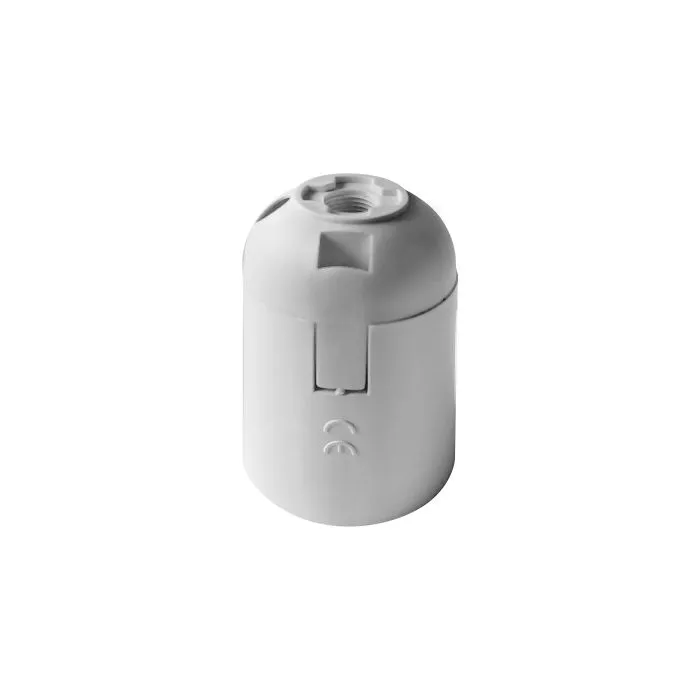 108078 - E27 Rapid Socket White Plastic