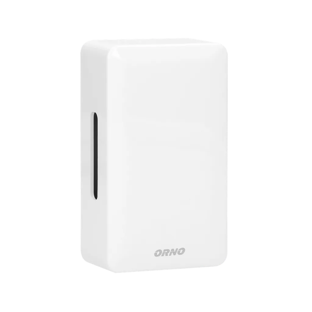 143003-BREVIS Mini AC two-tones doorbell with wire, 230V, pure white