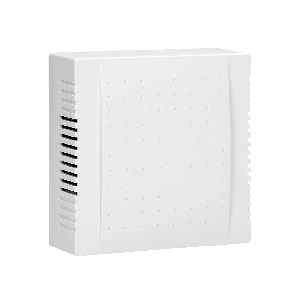 143004-QUARTO Mini AC two-tones doorbell with wire, 230V, white