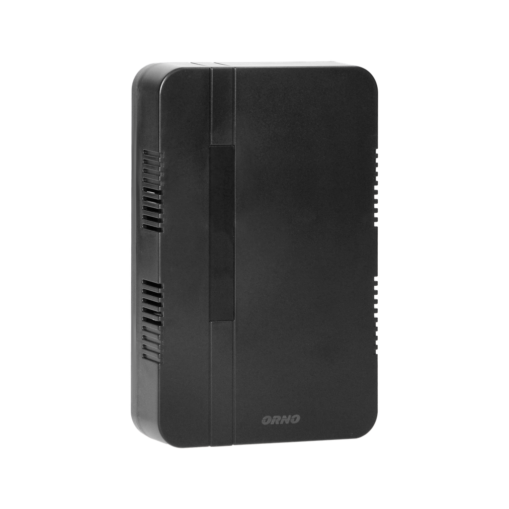 143009-BREVIS MAXI AC electromechanical, two-tone doorbell, 230V,  black