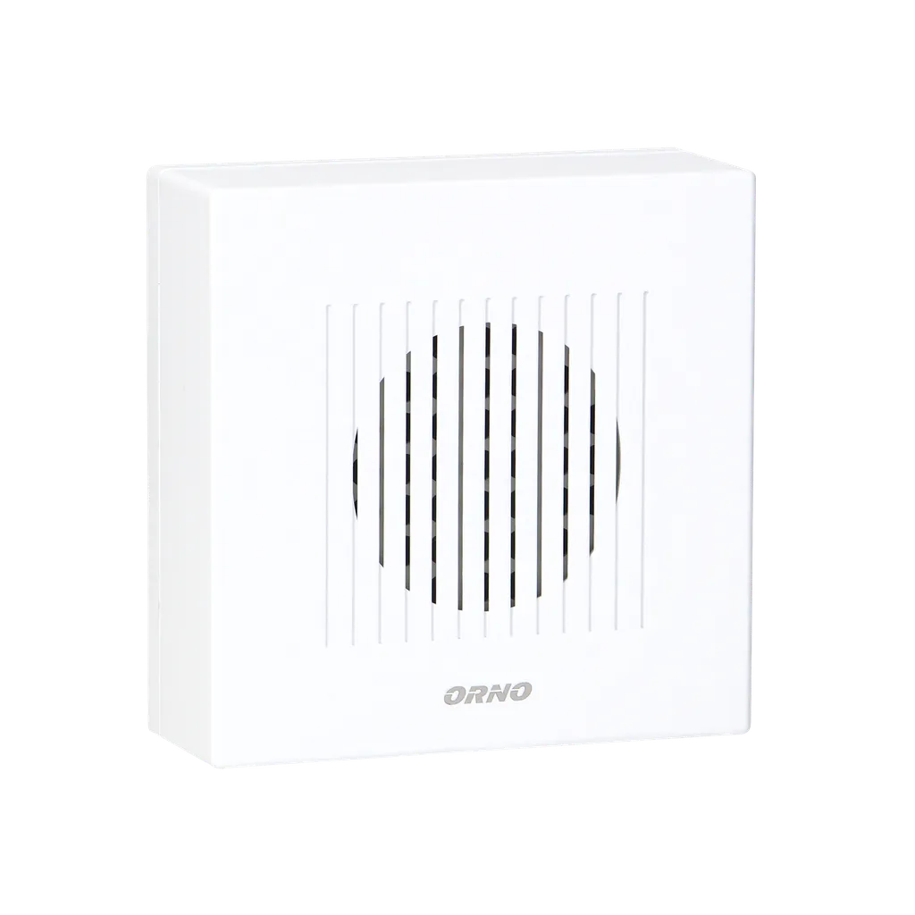 143012-Electronic, wired doorbell RINGIL MINI AC, 230V, pure white