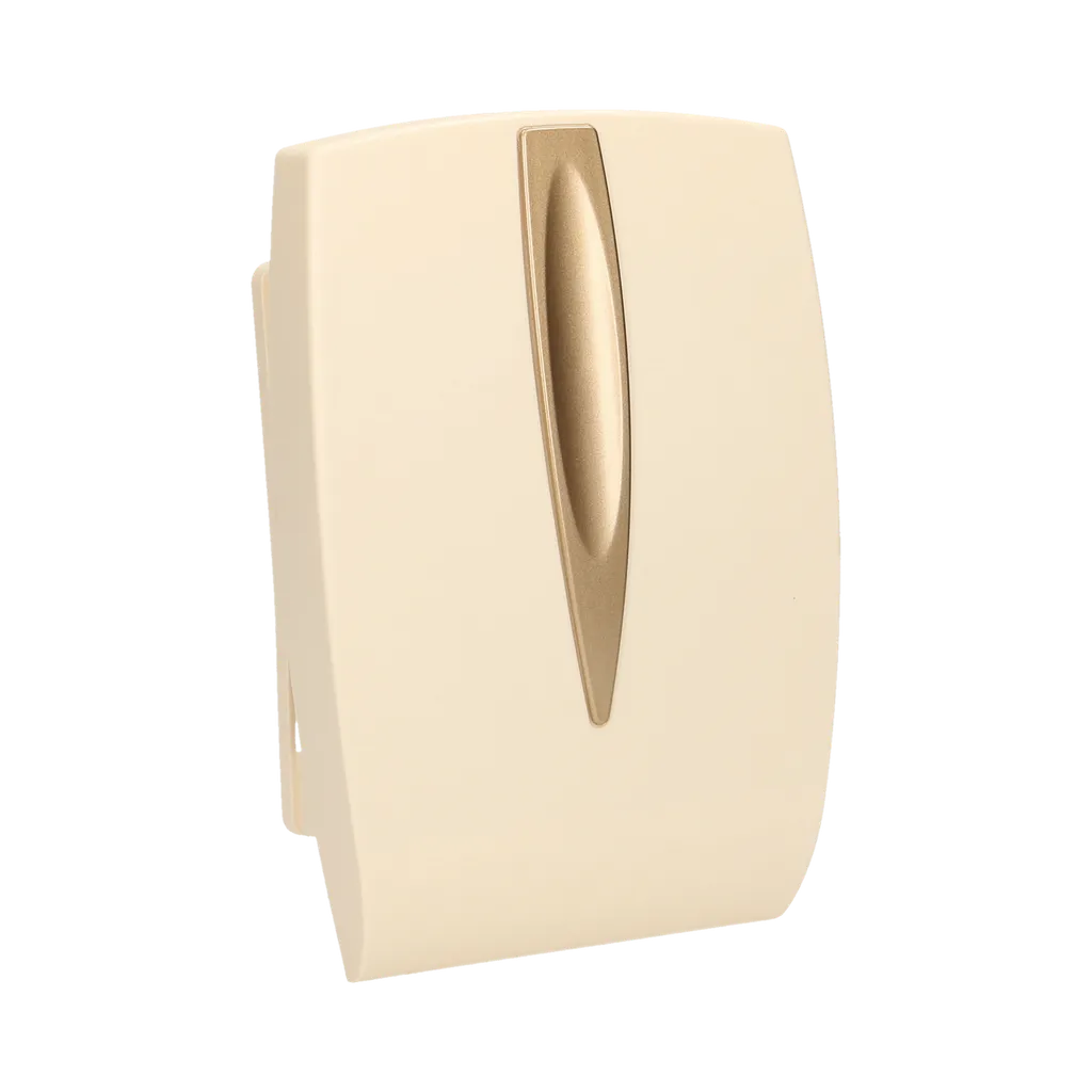 143039 Two-tone Gong doorbell, 230V, beige