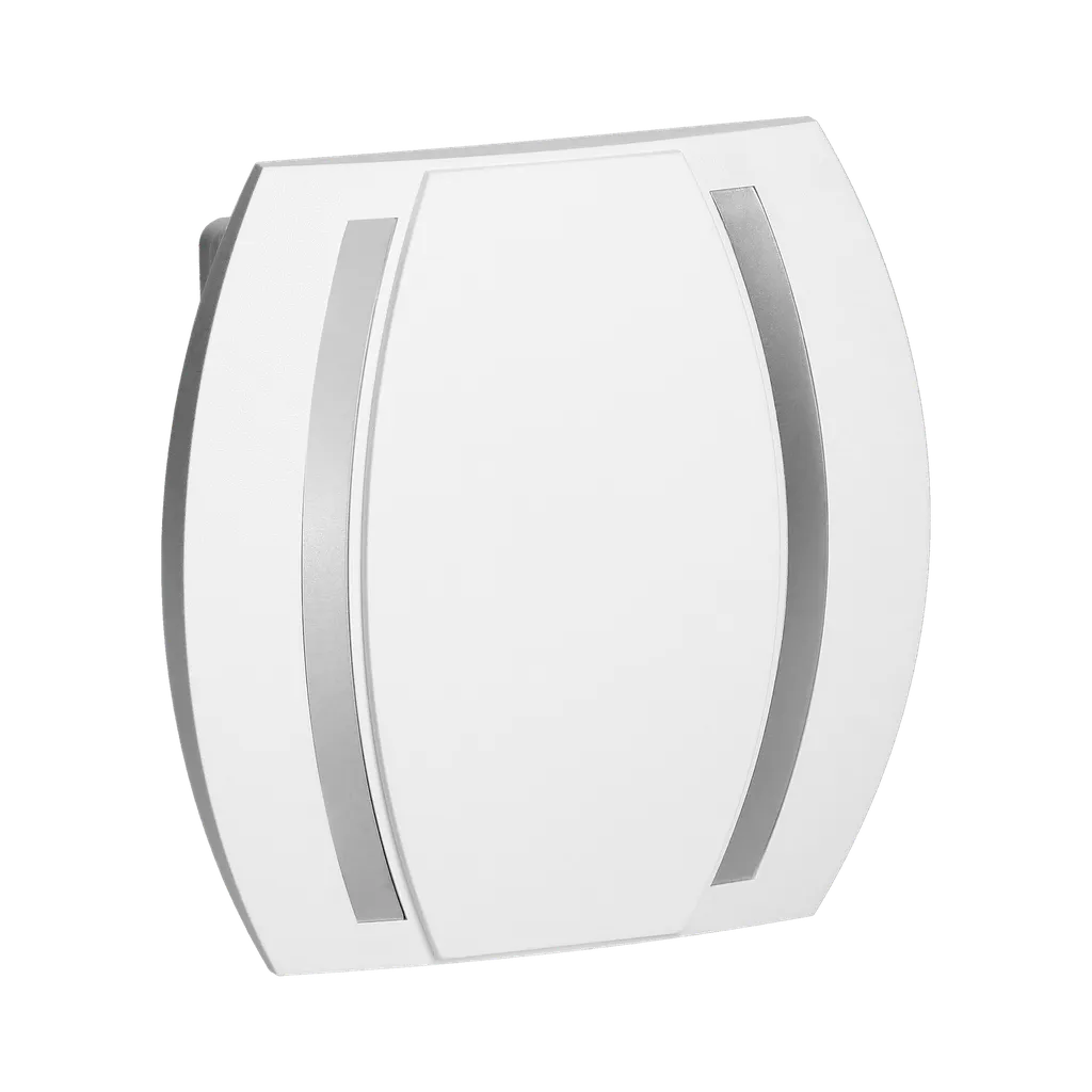 143046 Kameleon Gong doorbell 230V, two BIM-BAM tones, white-silver