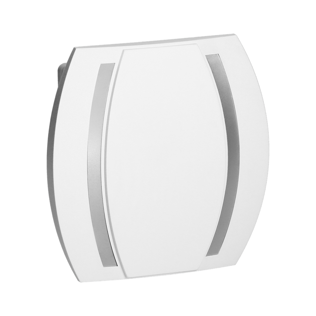 143047 Kameleon Gong doorbell, 8V, two BIM-BAM tones, white-silver