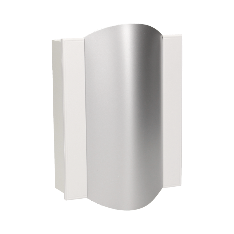 143055 Gong Ton Color doorbell, 230V, silver-white
