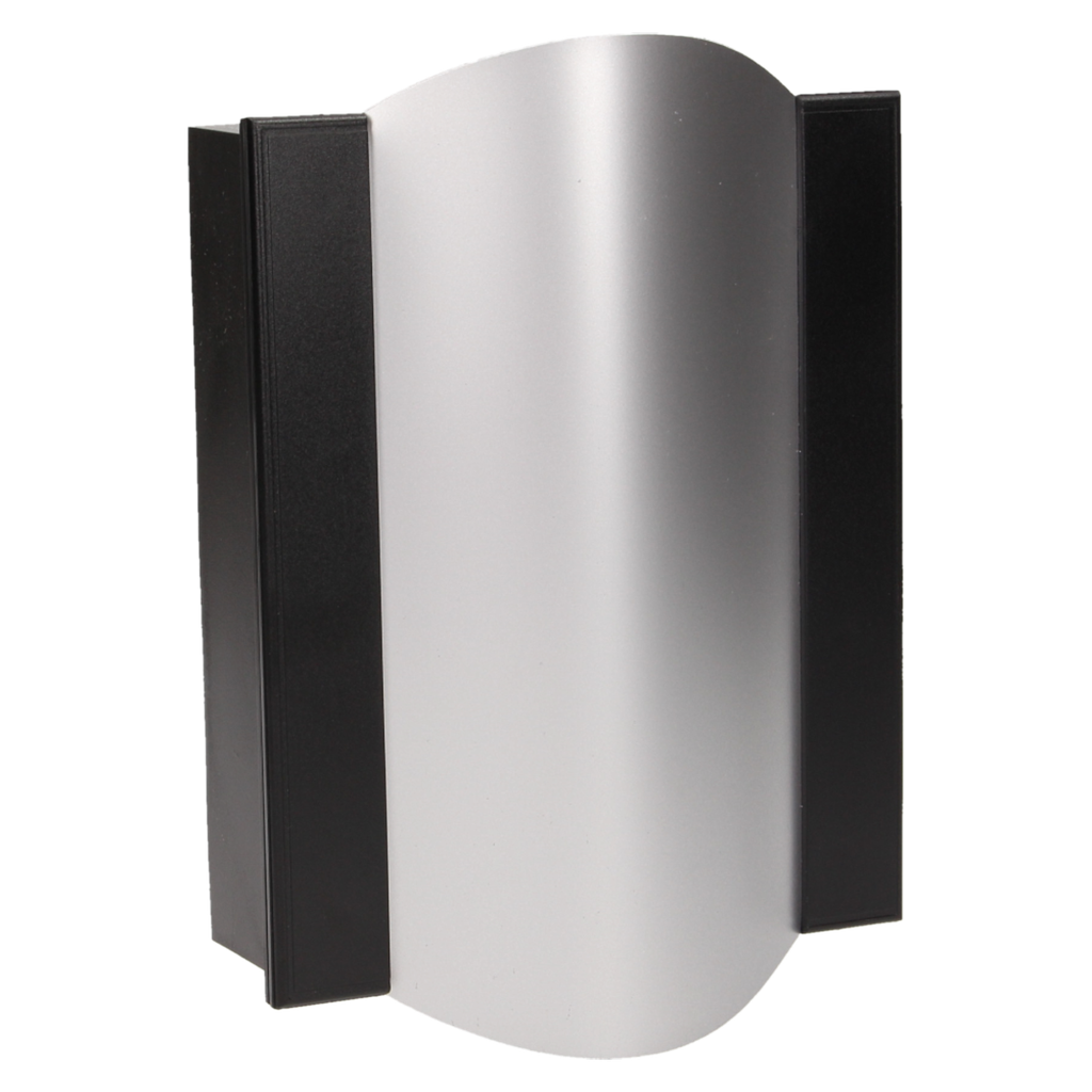 143056 Gong Ton Color doorbell, 230V, silver-black