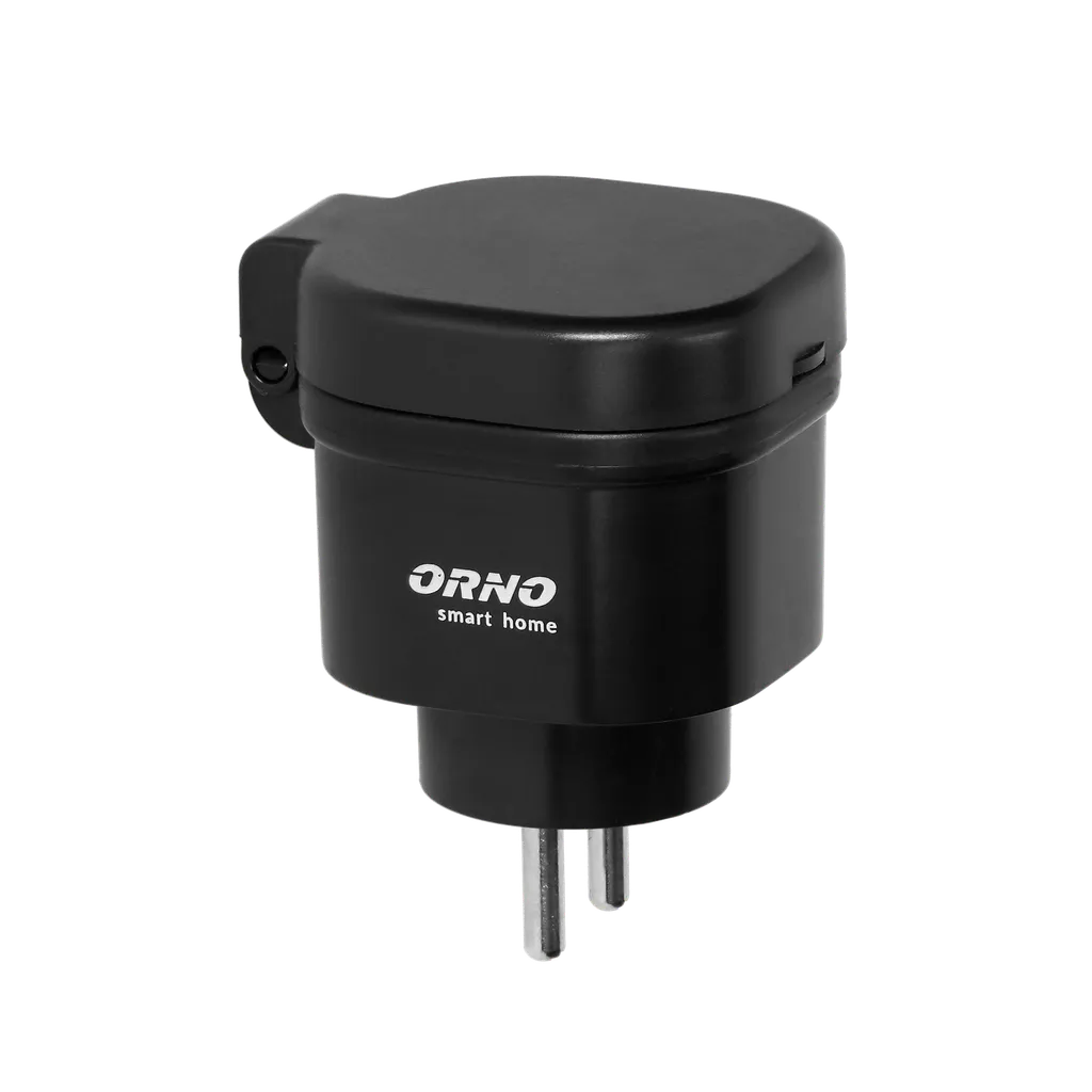 143197  - Outdoor wireless power socket with radio receiver, IP44, ORNO  Smart Home, Schuko