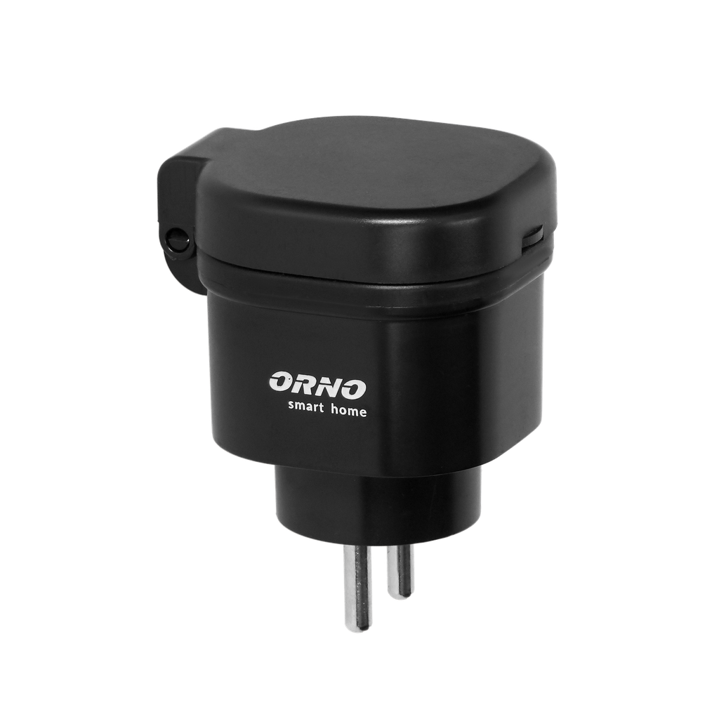 143197  - Outdoor wireless power socket with radio receiver, IP44, ORNO  Smart Home, Schuko
