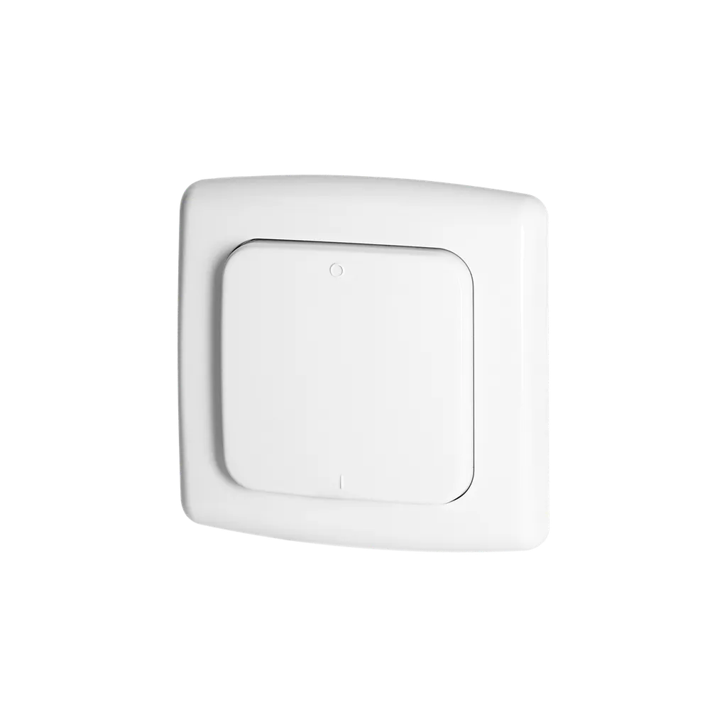 143201 - Switch with 1 channel and radio transmitter, used for wireless control of flushmounted switches and sockets, surfacemounted, ORNO Smart Home