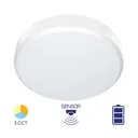 102168 - 20W CEILING LIGHT 4IN1 MICROWAVE SENSOR IP54 WITH EMERGENCY KIT BRY